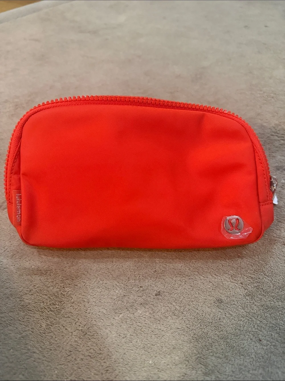 lululemon athletica Bright Red Cosmetic Pouch with Zip